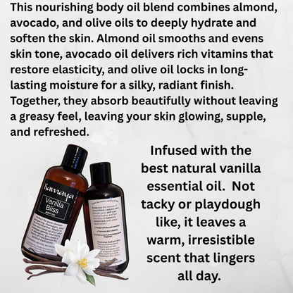 Vanilla Bliss Body Oil 8oz