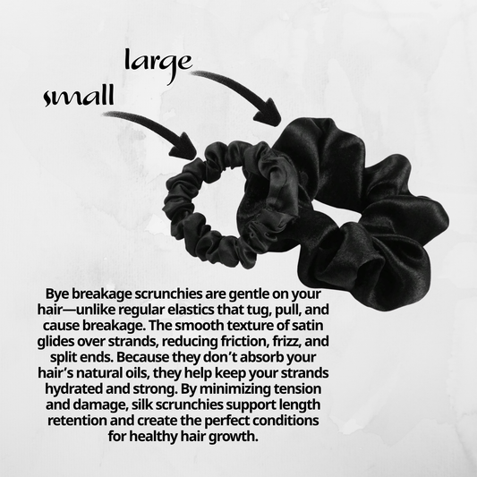 BYE Breakage Scrunchies